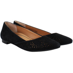 Vionic Carmela Perf Womens Black Shoes