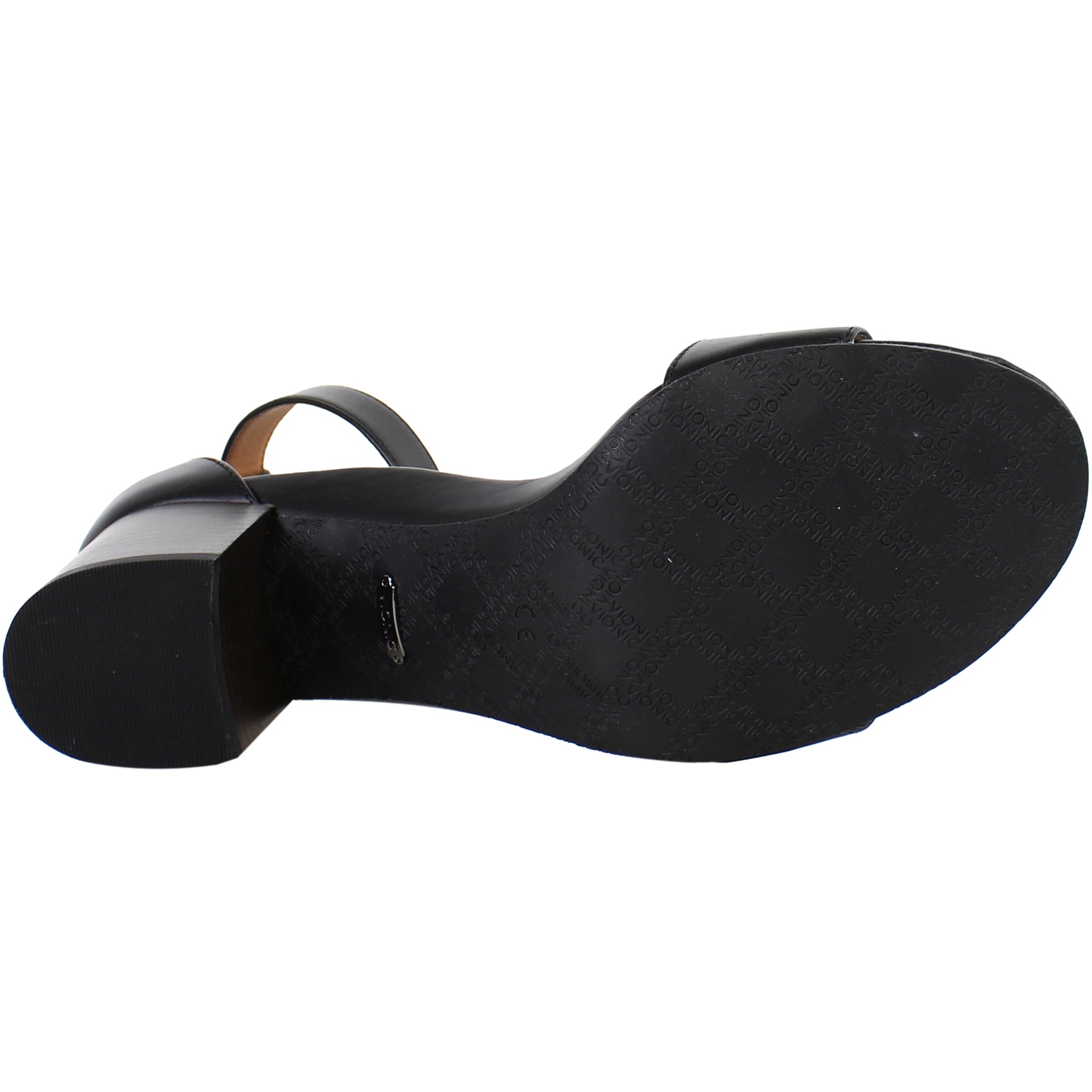 Vionic Papaya Rosie Womens Black Heeled Sandals