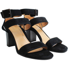 Vionic Perk Sofia Womens Black Heeled Sandals