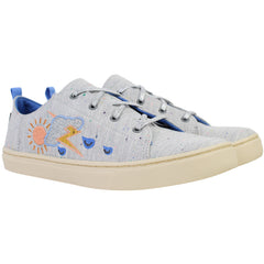 Toms Lenny Kids Light Grey Plimsolls