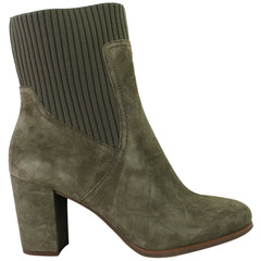 Vionic Kaylee Womens Green Heeled Boots