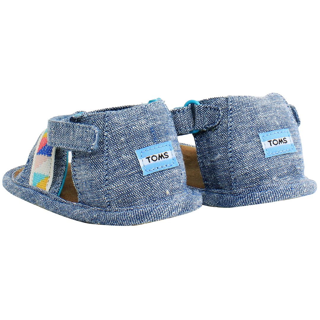 Toms Shiloh Blue Sandals