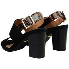 Vionic Bianca Sde Tort Womens Black Sandals