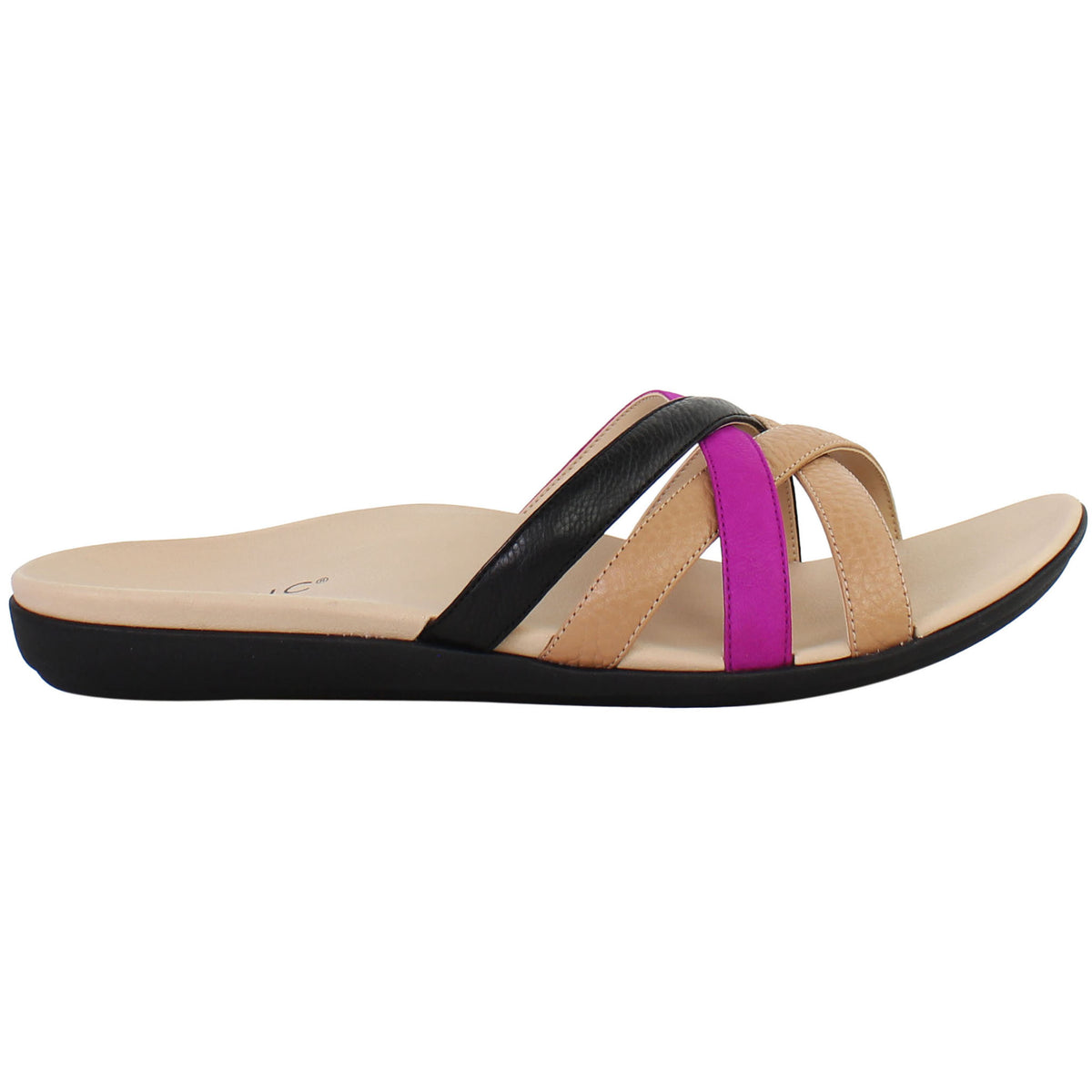 Vionic Dava Womens Brown Sliders