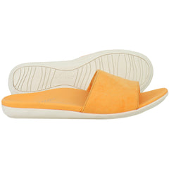 Vionic Val Womens Orange Sliders