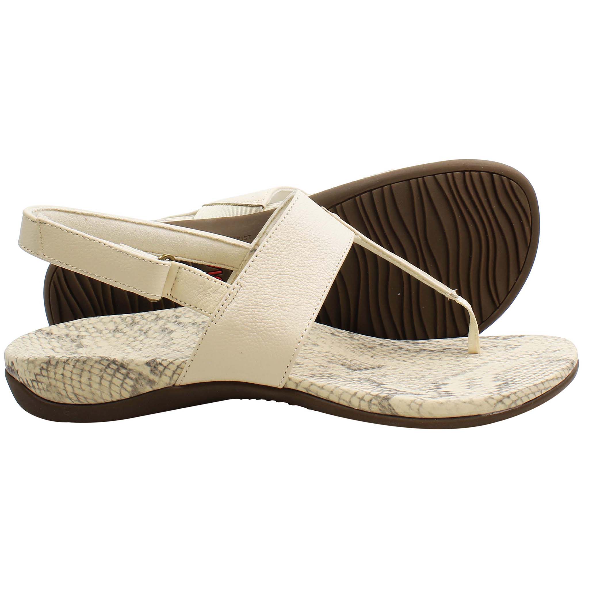 Vionic Rest Tala Womens Cream Sandals