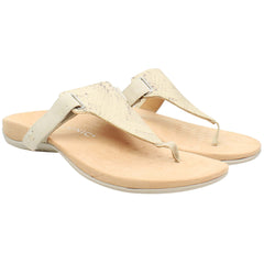 Vionic Rest Wanda Womens Beige Flip-Flops