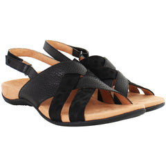 Vionic Rest Eira Womens Black Sandals