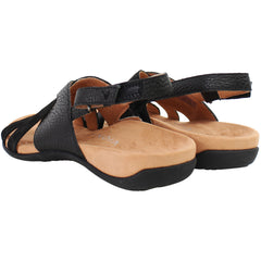 Vionic Rest Eira Womens Black Sandals