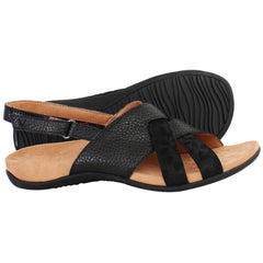 Vionic Rest Eira Womens Black Sandals
