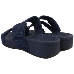 Vionic Alexis Womens Navy Sandals