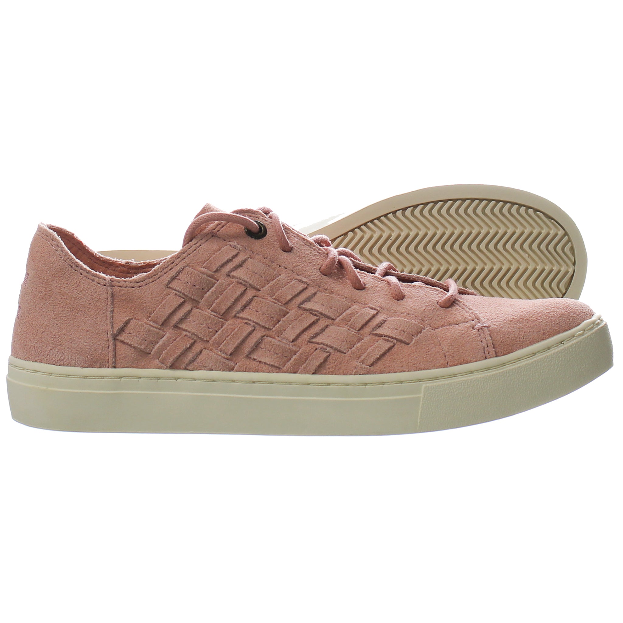 Toms Lenox Bloom Basketweave Womens Pink Trainers