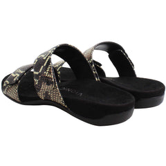 Vionic Rest Randi II Boa Met Womens Black Sandals