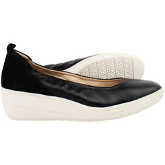 Vionic Jacey Womens Black Wedges