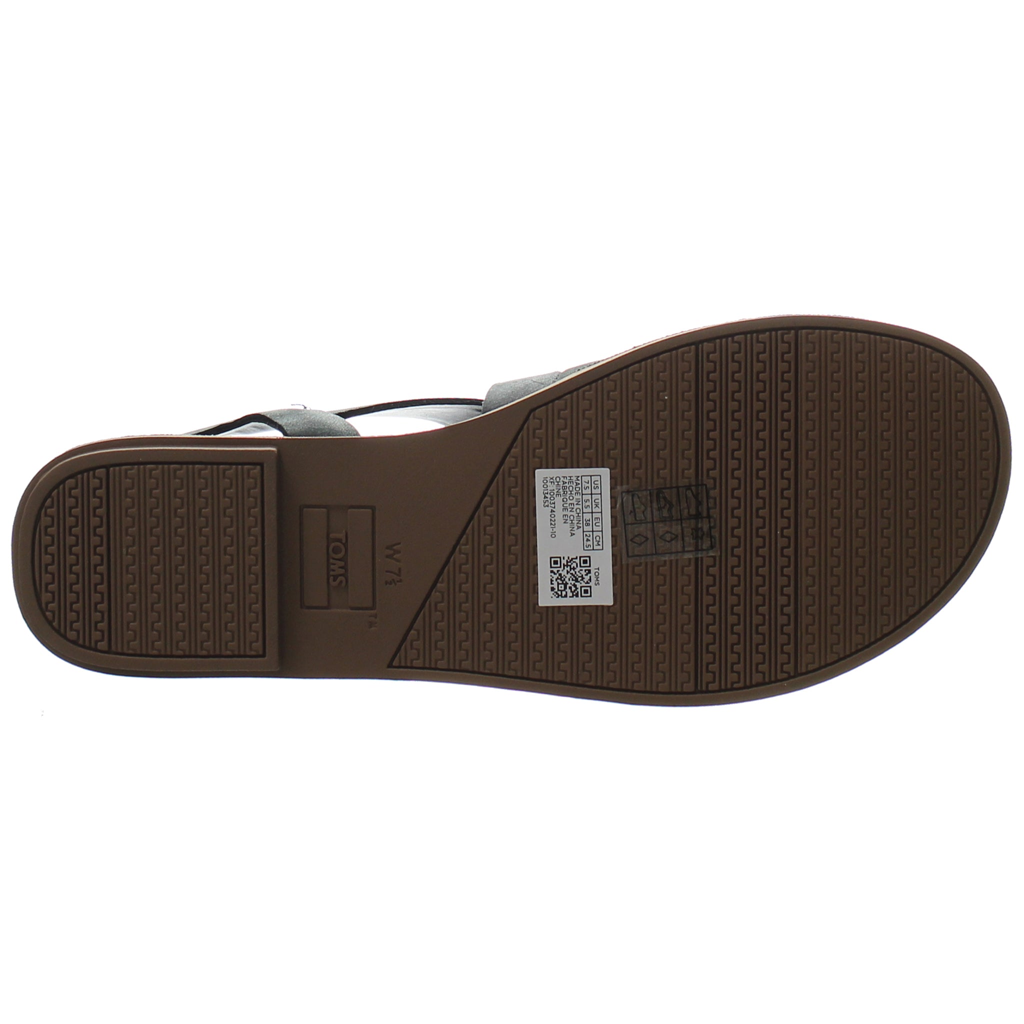 Toms Sicily Black Womens Sandals