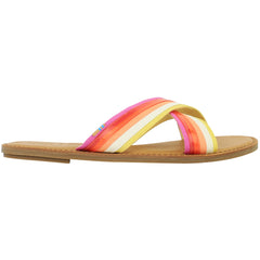 Toms Viv Womens Multicolour Sliders