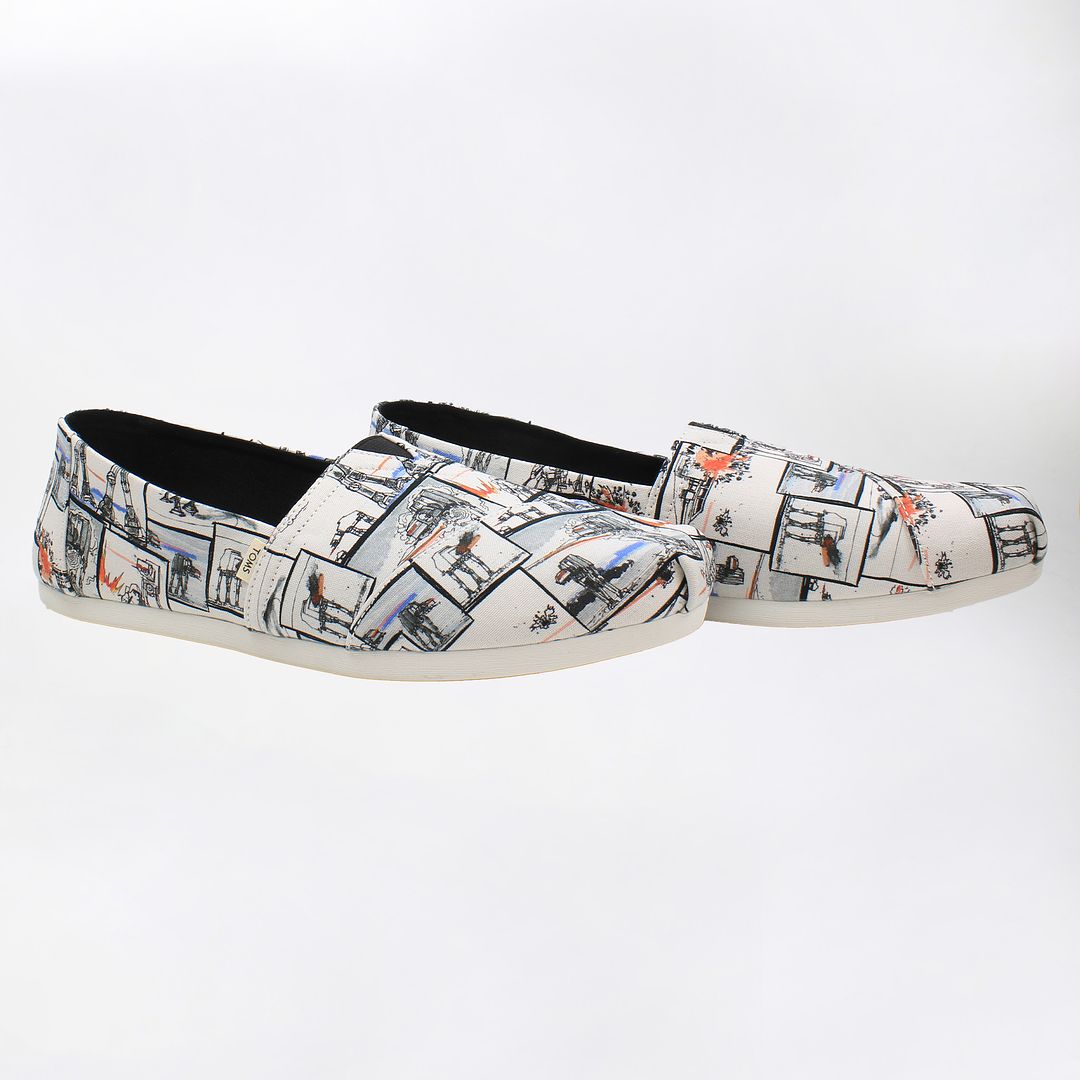 Toms x Star Wars White Espadrilles NO BOX