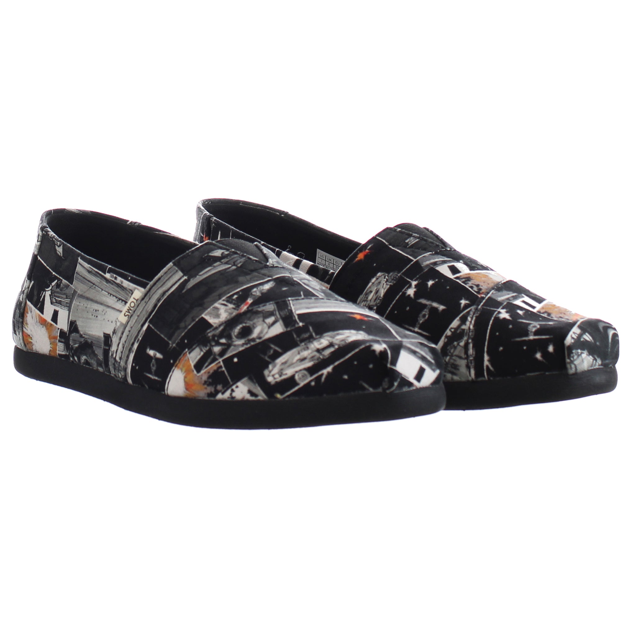 Toms Classic x Star Wars Black Espadrilles - Mens