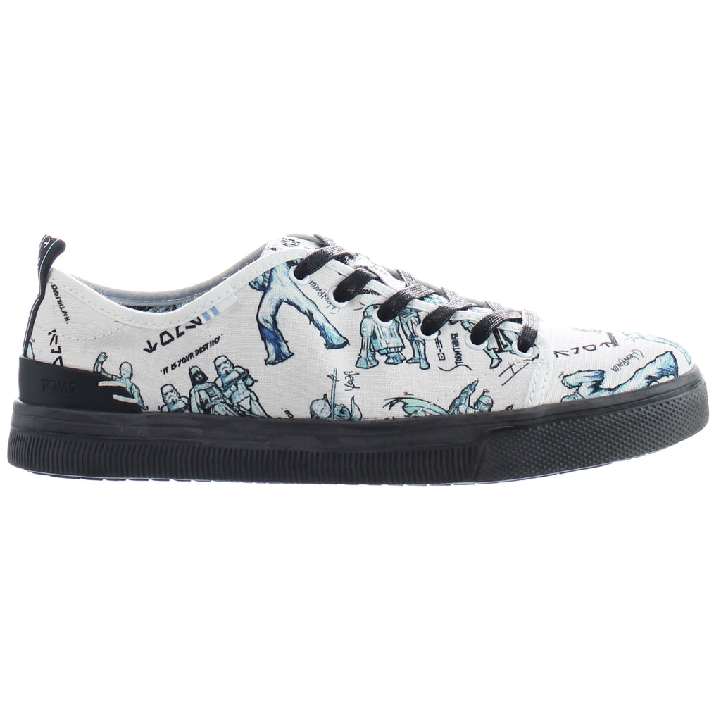 Toms TRVL Lite Low Star Wars White Womens Trainers