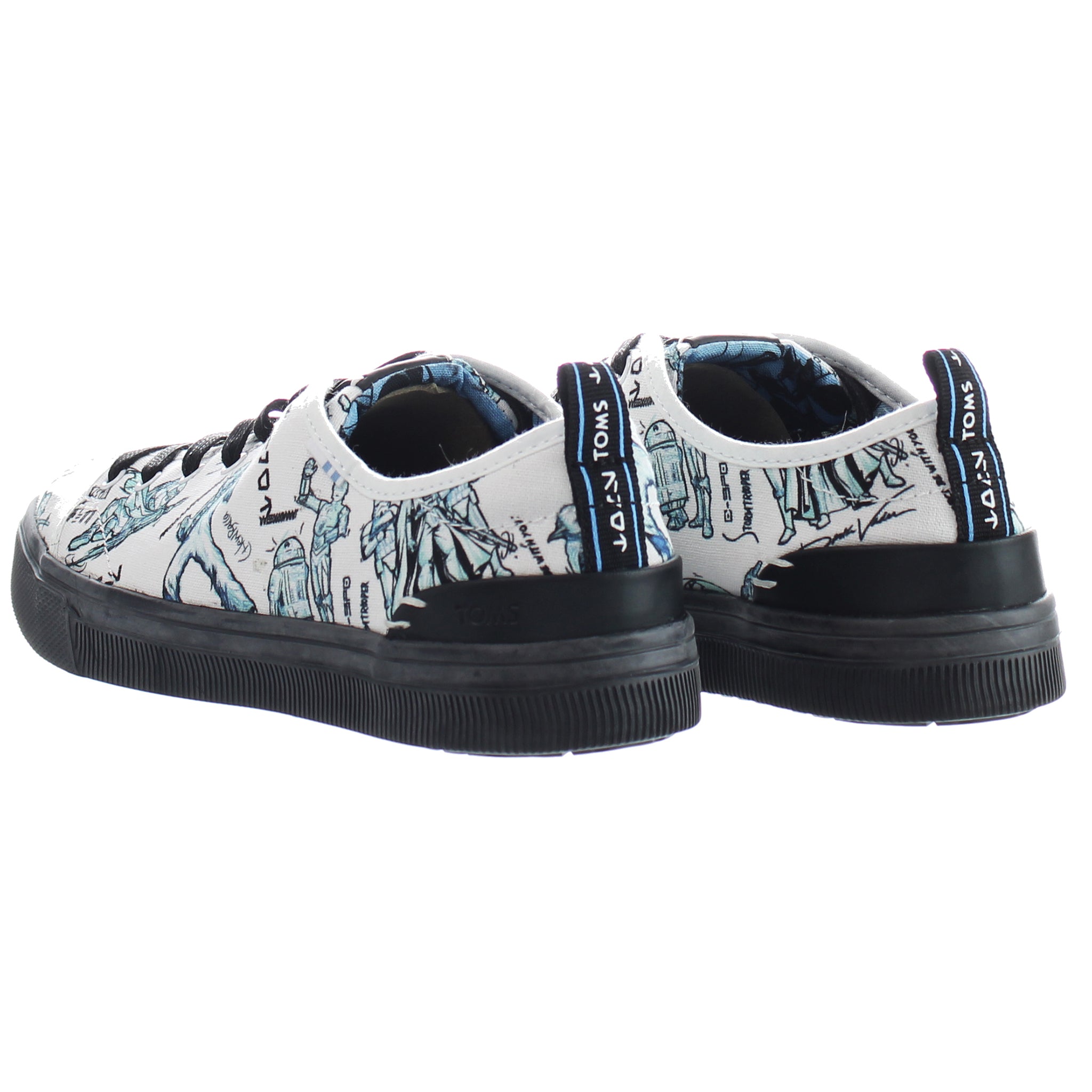 Toms TRVL Lite Low Star Wars White Womens Trainers