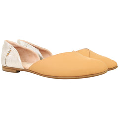 Toms Julie D'Orsay Flat Womens Brown Shoes