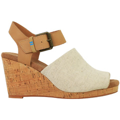 Toms Tropez Womens Brown Wedges