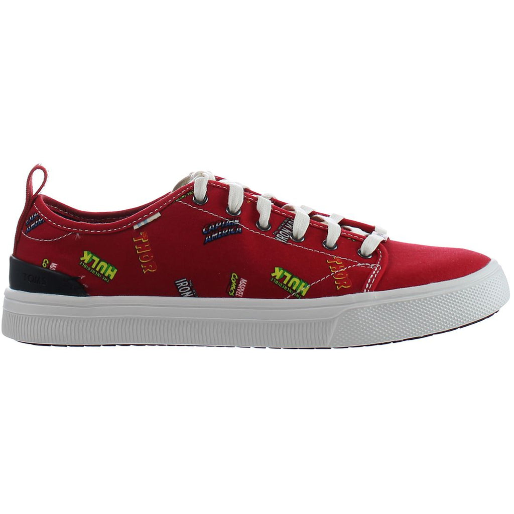 Toms x Marvel Trvl Lite Low Womens Red Trainers