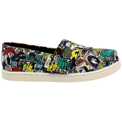 Toms Classic Marvel Print Kids Multicoloured Espadrilles