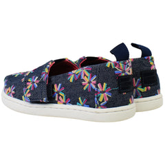 Toms Alpargata Kids Navy Plimsolls