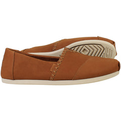 Toms Alpargata Womens Tan Plimsolls