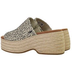 Toms Laila Womens White/Black Mule