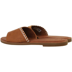Toms Shea Womens Tan Sliders