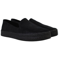 Toms Carolina Womens Black Espadrilles