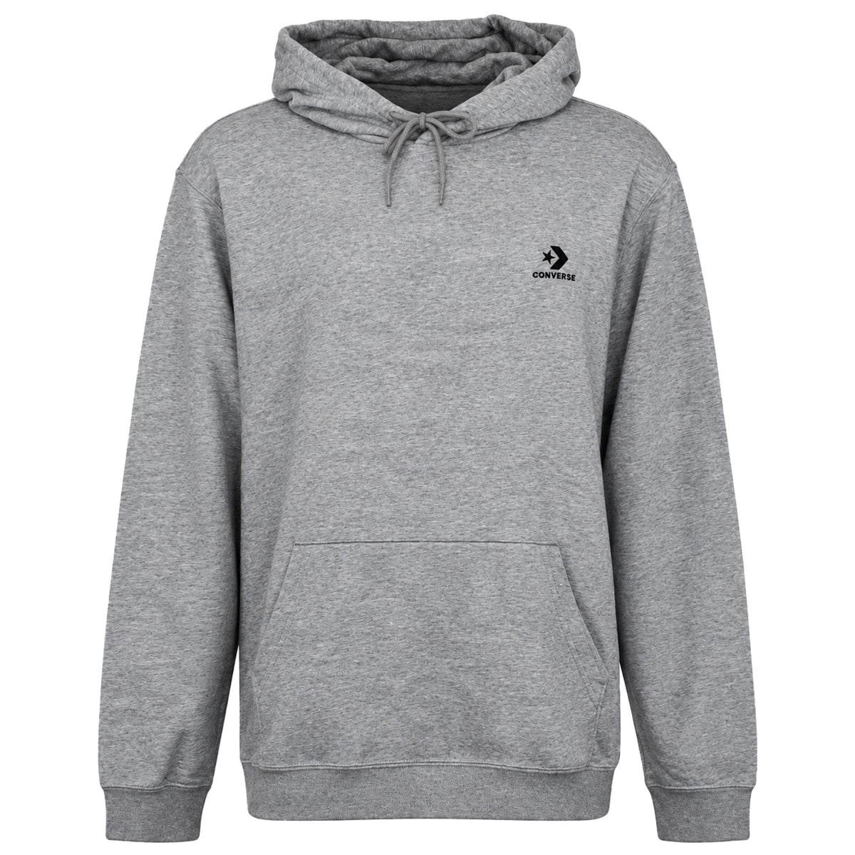 Converse Go-To Embroidered Star Chevron Mens Grey Hoodie