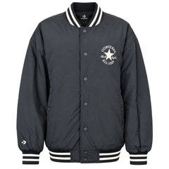 Converse All Star Varsity Mens Black Bomber Jacket