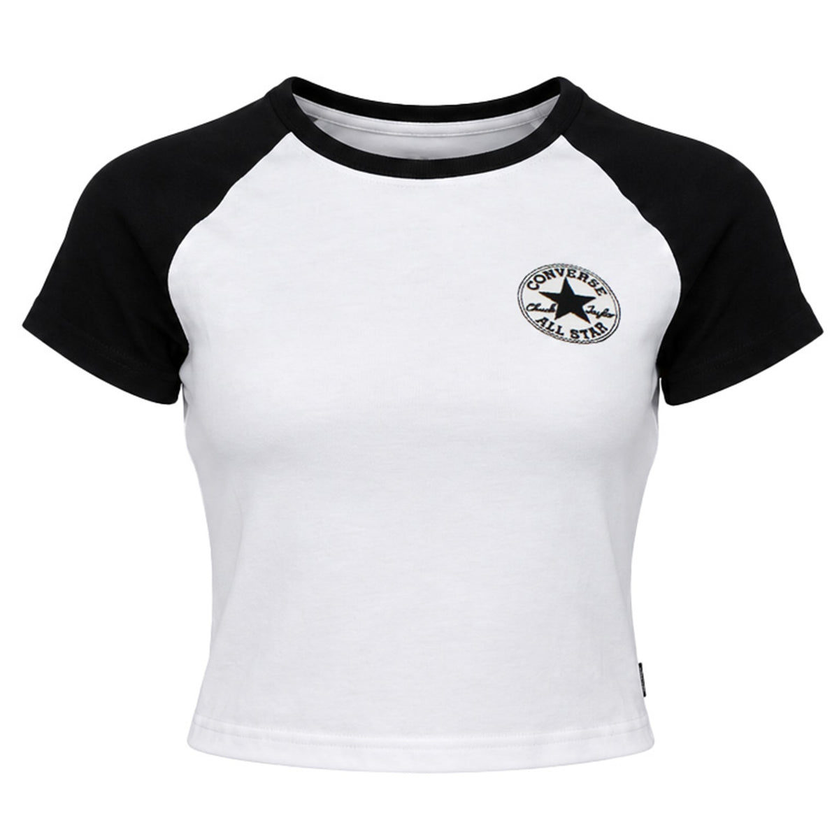 Converse x Chuck Taylor Raglan Womens White T-Shirt