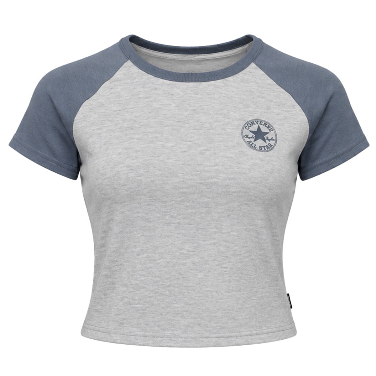 Converse x Chuck Taylor Raglan Womens Grey T-Shirt