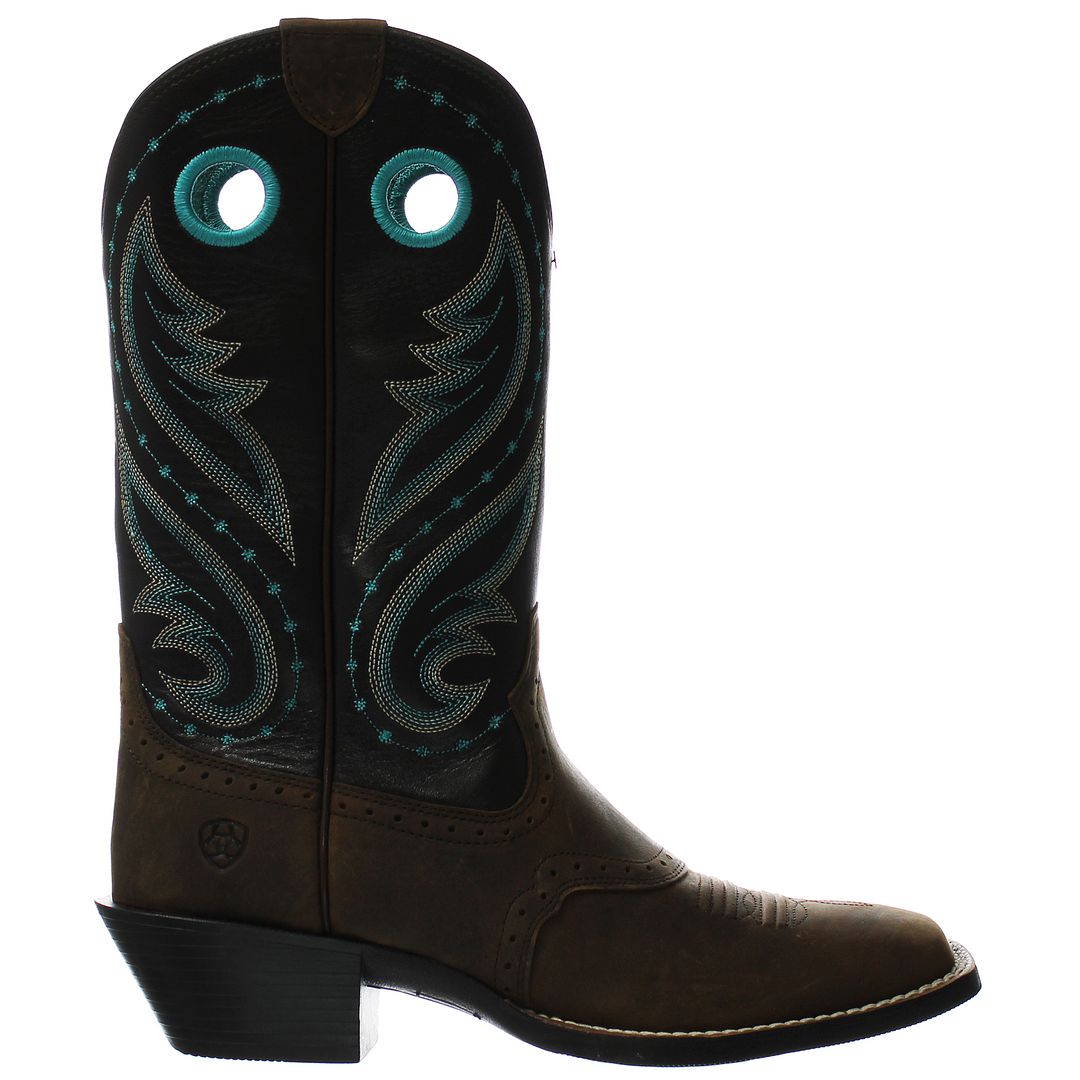 Ariat Round Up Melrose Womens Brown Western Boots