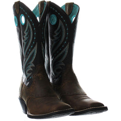 Ariat Round Up Melrose Womens Brown Western Boots