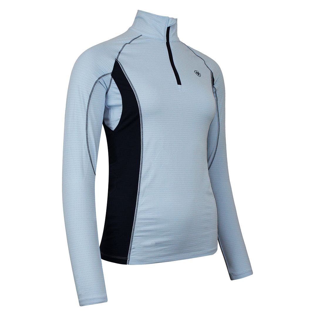 Ariat Tri Factor Womens Blue Top