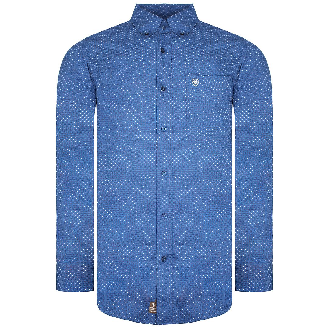 Ariat Danny Mens Blue Shirt