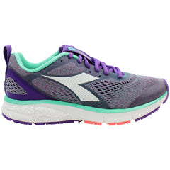 Diadora Kuruka 2 Womens Grey/Purple Running Shoes