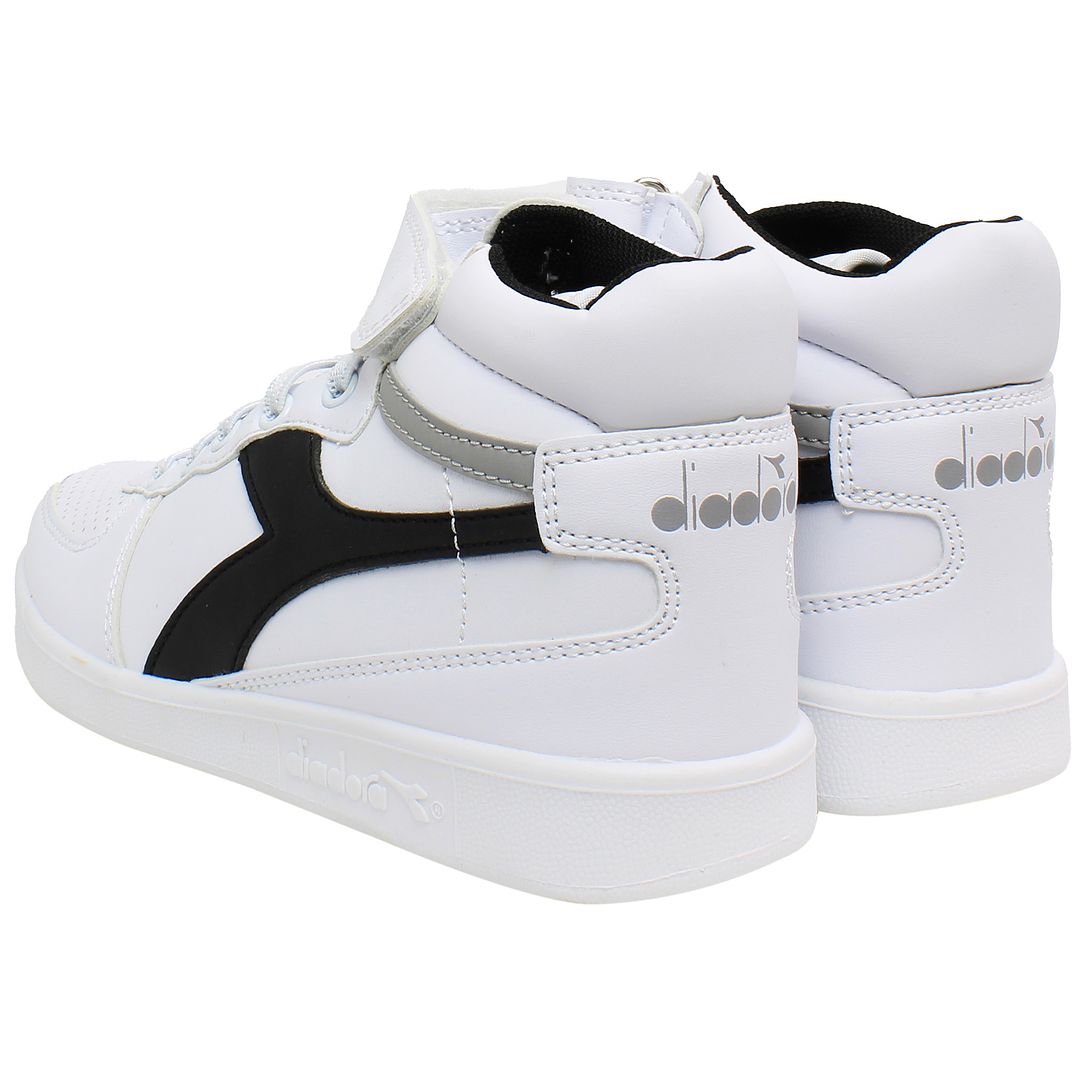 Diadora Playground PS H PS Kids White Trainers