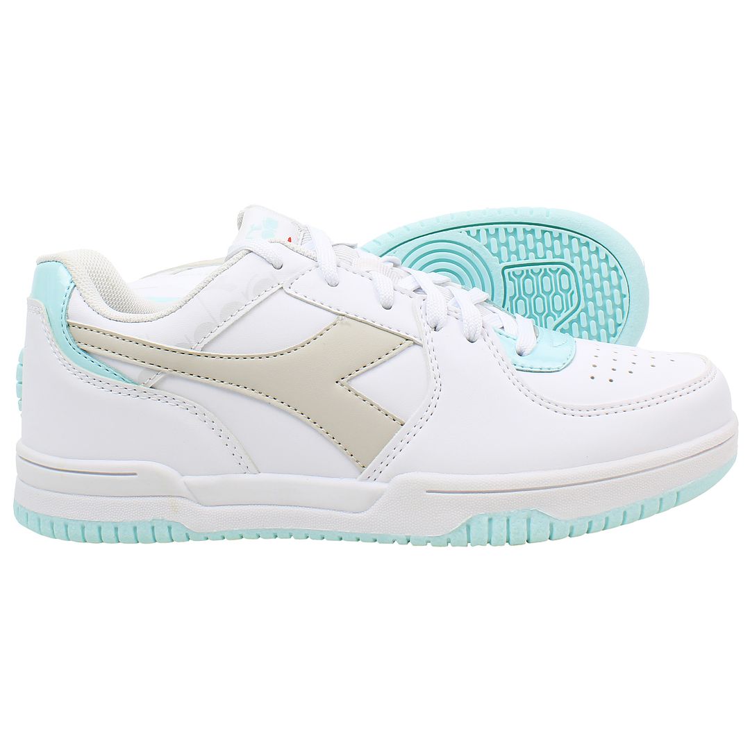 Diadora Raptor Womens White Trainers