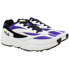 Fila V94M Low Mens White/Purple Trainers