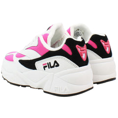 Fila V94M Low Womens White/Pink Trainers