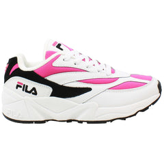 Fila V94M Low Womens White/Pink Trainers