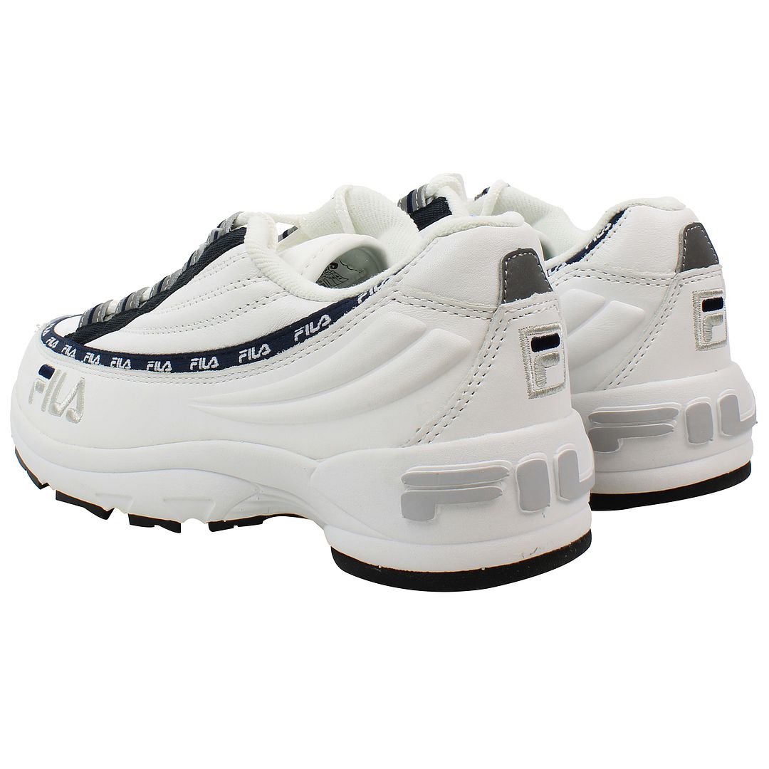 Fila DSTR97 Mens White Trainers