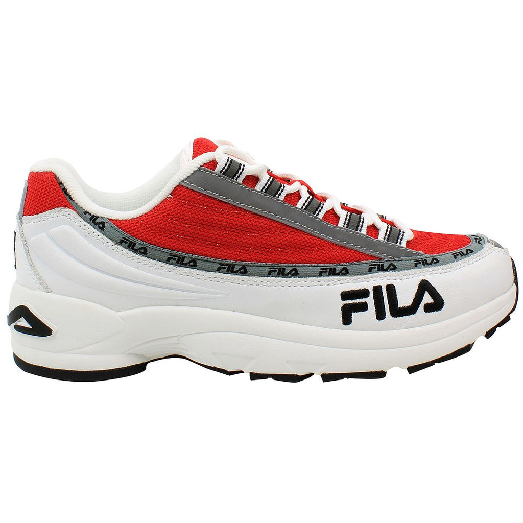 Fila DSTR97 Mens White/Red Trainers