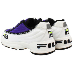 Fila DSTR97 Mens White/Purple Trainers